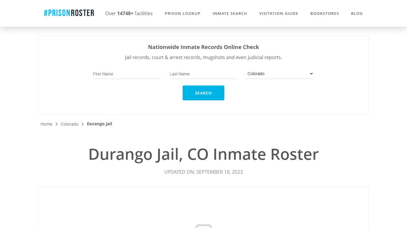 Durango Jail, CO Inmate Roster - Prisonroster